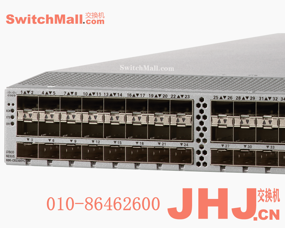 N9K-C92300YC  |思科48个10/25G端口和18个100G QSFP28端口交换机| Cisco N9K-C92300YC |思科数据中心交换机-低延时交换机| Nexus 9200 with 48p 10/25 Gbps and 18p 100G QSFP28