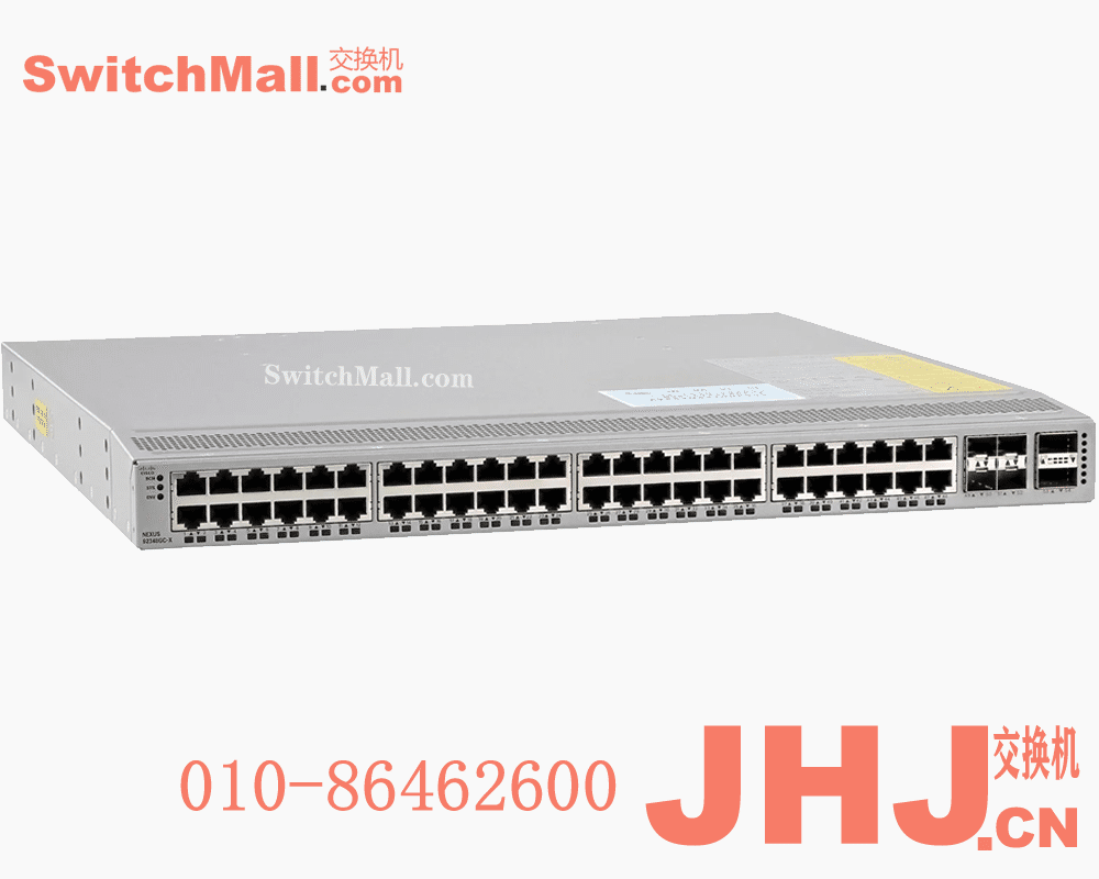 N9K- C92348GC-X |思科Nexus 9200系列 48个千兆电口+4个25G SFP28+2个 40/100G QSFP28口| Cisco N9K- C92348GC-X | Nexus 9200 with 48p 100M/1G Base-T ports and 4p 1/10/25G SPF28 and 2p 40/100G QSFP28