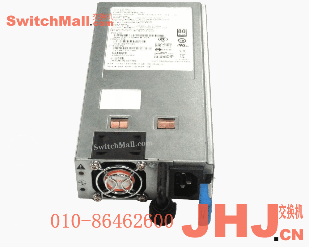N9K-PAC-1200W-B |思科Nexus数据中心交换机 1200W电源模块| Cisco N9K-PAC-1200W-B | 思科1200W电源端口侧排气 |Nexus 9300 1200W AC PS, Port-side Exhaust