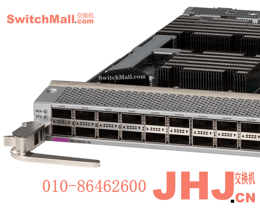 N9K-X9624D-R2= |思科Nexus 9500 R系列线卡业务板卡24个24G/100G QSFP-DD端口|思科数据中心交换机业务板卡 | 24-port 400/100 Gigabit Ethernet QSFP-DD line card (Spare)