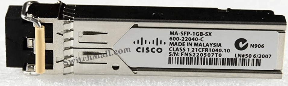 MA-SFP-1GB-SX= | 思科Meraki MS系列云管理交换机 | Cisco MA-SFP-1GB-SX | Meraki 千兆多模光模块550米|