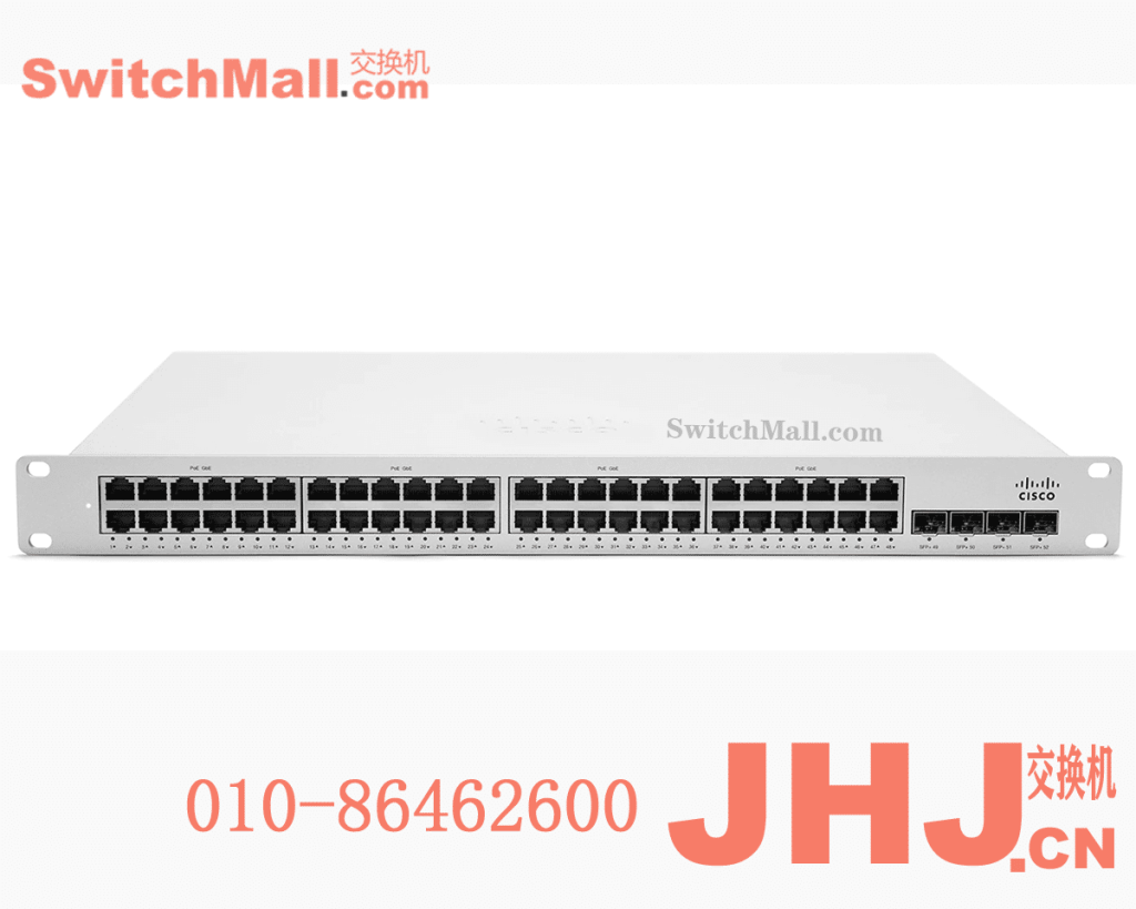 MS250-48-HW= | 思科Meraki MS250系列云管理交换机| 48口千兆交换机 | Cisco MS250-48-HW | Meraki MS250-48 L3 Stck Cld-Mngd 48x GigE Switch.