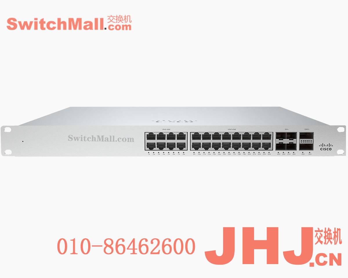 MS355-24X-HW=  | 思科Meraki MS355系列云管理交换机|24个万兆多速率口UPOE |  Cisco MS355-24X-HW  | Meraki MS355-L3 Stck Cld-Mngd 24GE, 8xmG UPOE Switch.